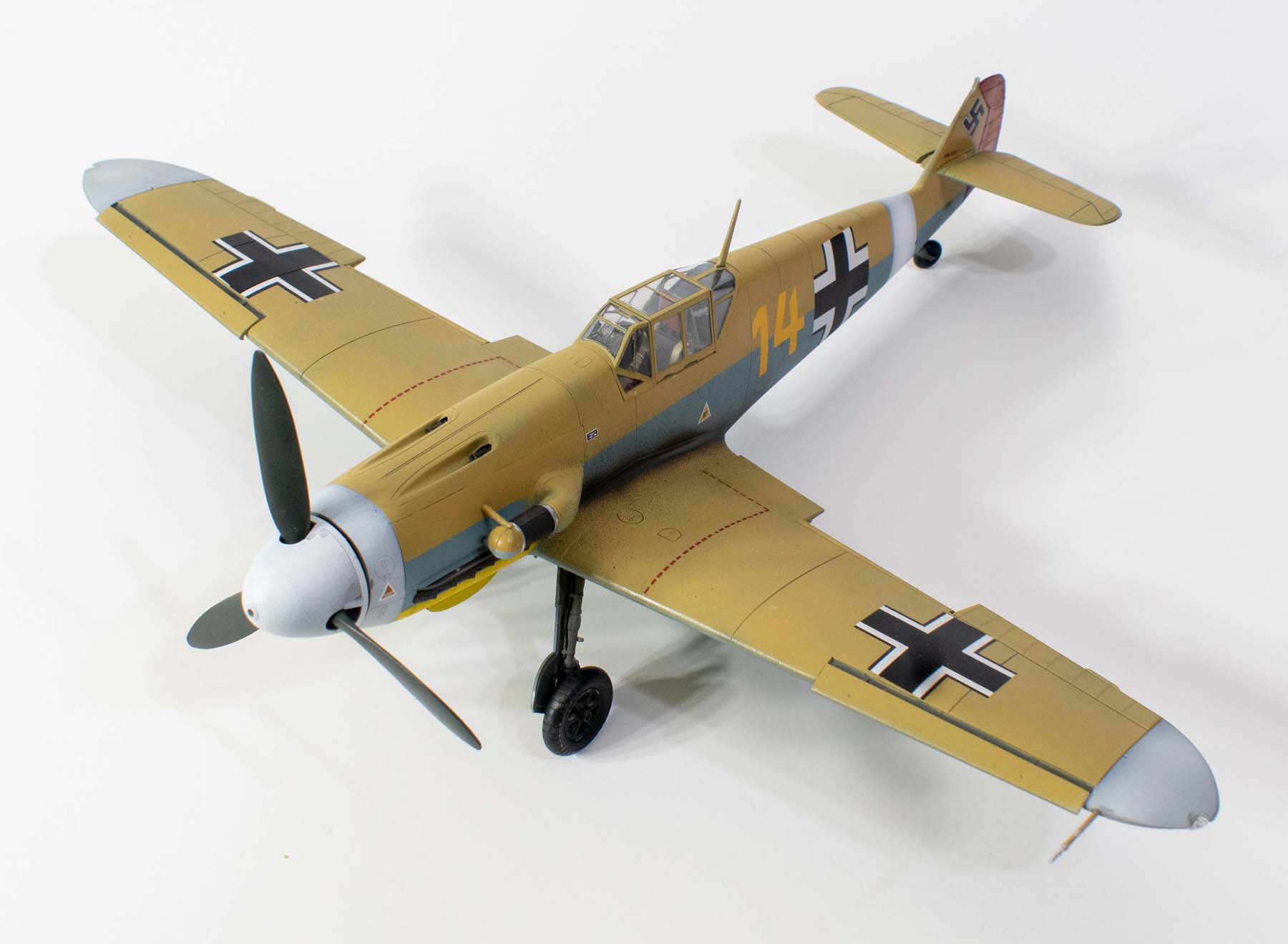 Hasegawa 08881 1/32 Bf 109F-4 Build Review Image