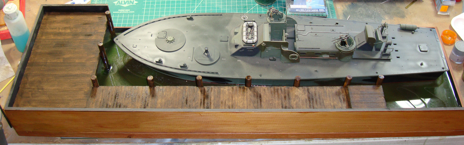 Italeri 1/35 Elco 80' Torpedo Boat PT-596 Build Image