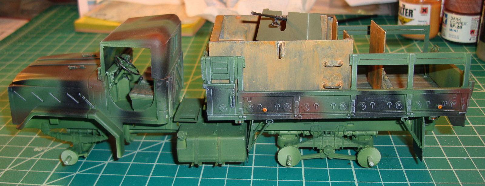 Italeri 6513 1/35 M923 'Hillbilly' Gun Truck Build Image 32