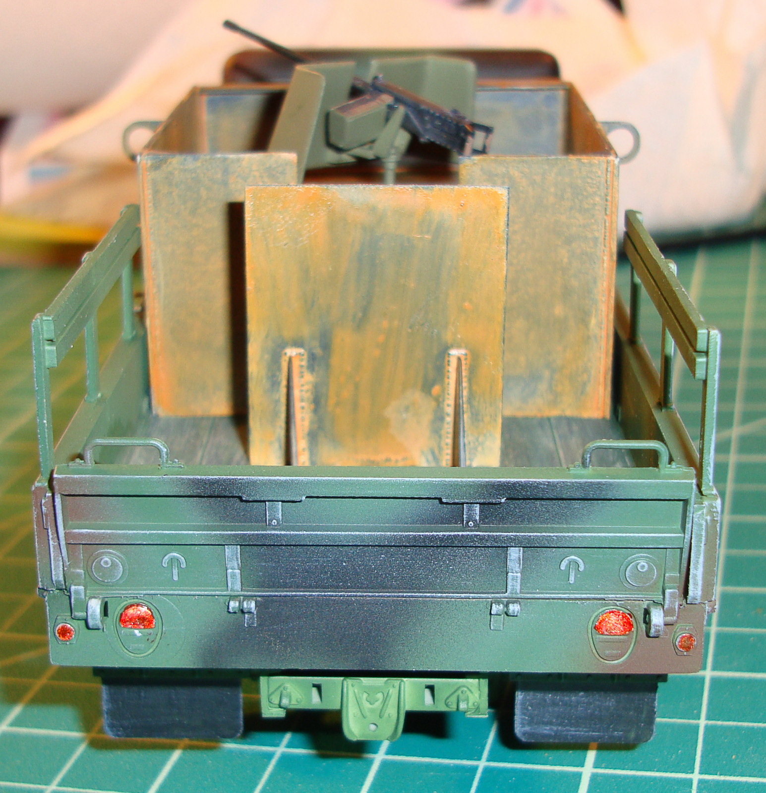 Italeri 6513 1/35 M923 'Hillbilly' Gun Truck Build Image 34