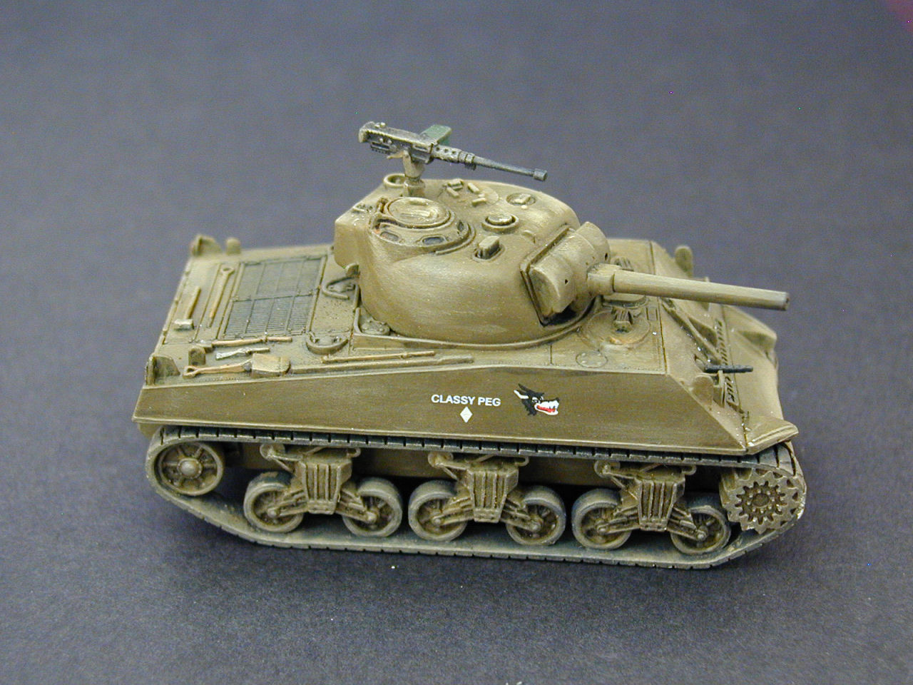 Italeri 7518 1/72 M4A3 75mm Sherman Build Image