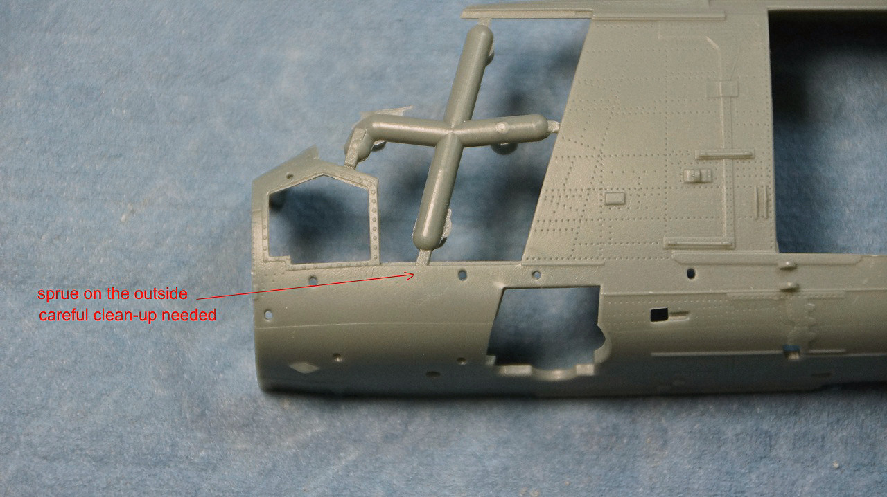 Kitty Hawk 80122 1/48 SH-2F Seasprite Build Image 04