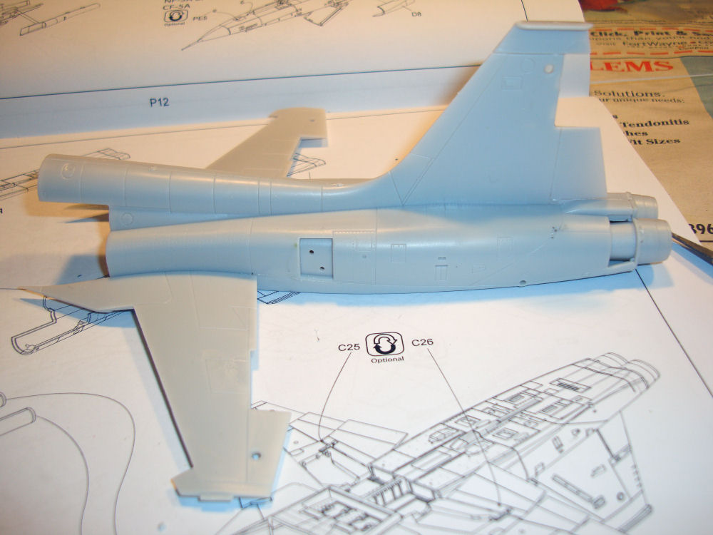 Kinetic 1/48 F-5A Freedom Fighter Quick Build Image