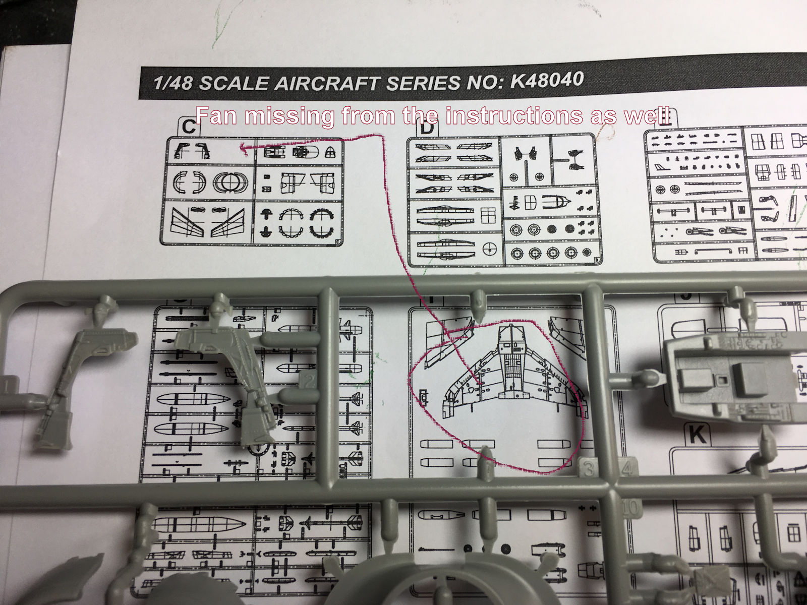 Kinetic 1/48 T-Series Harrier Two-Seat Trainer Build Image