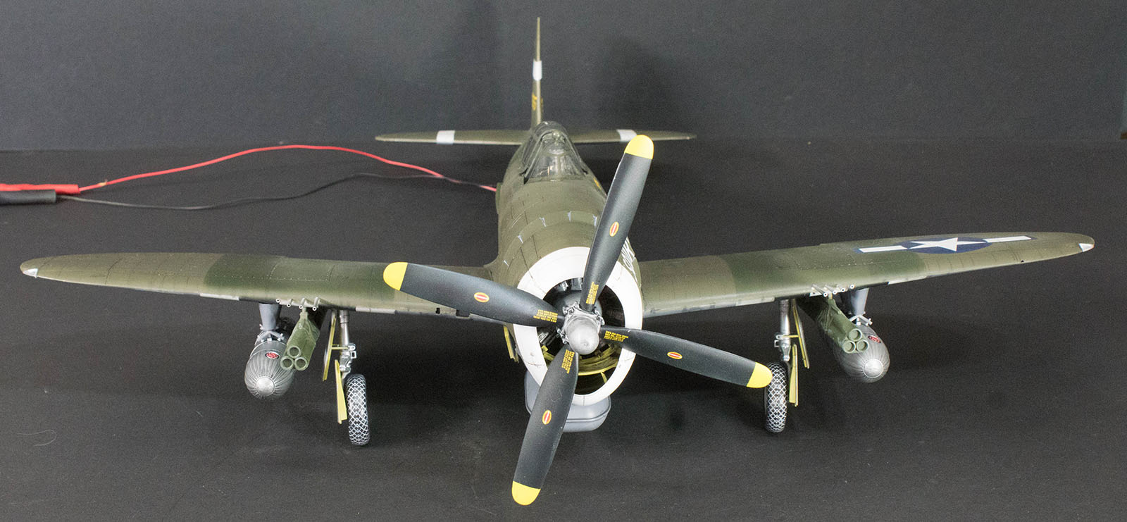 Kinetic 1/24 P-47D Razorback Thunderbolt Build Image