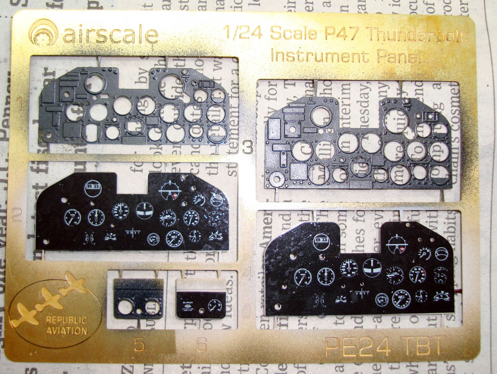 Kinetic 1/24 P-47D Razorback Thunderbolt Build Image