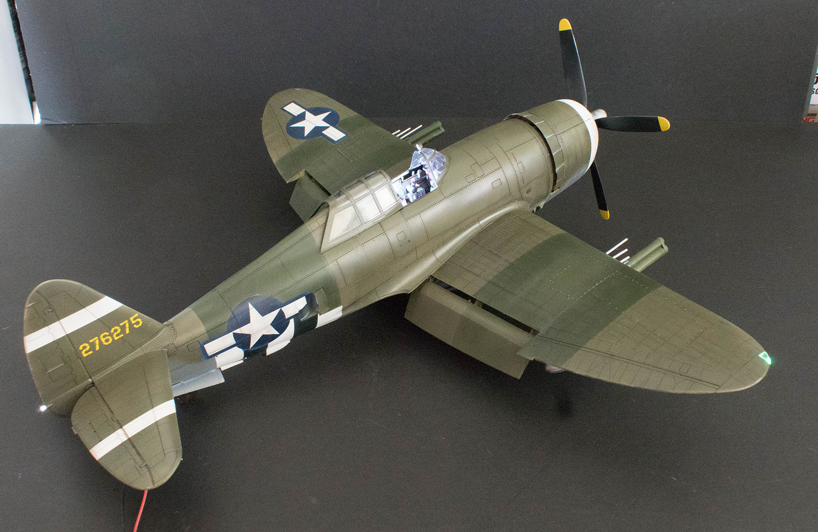 Kinetic 1/24 P-47D Razorback Thunderbolt Build Image