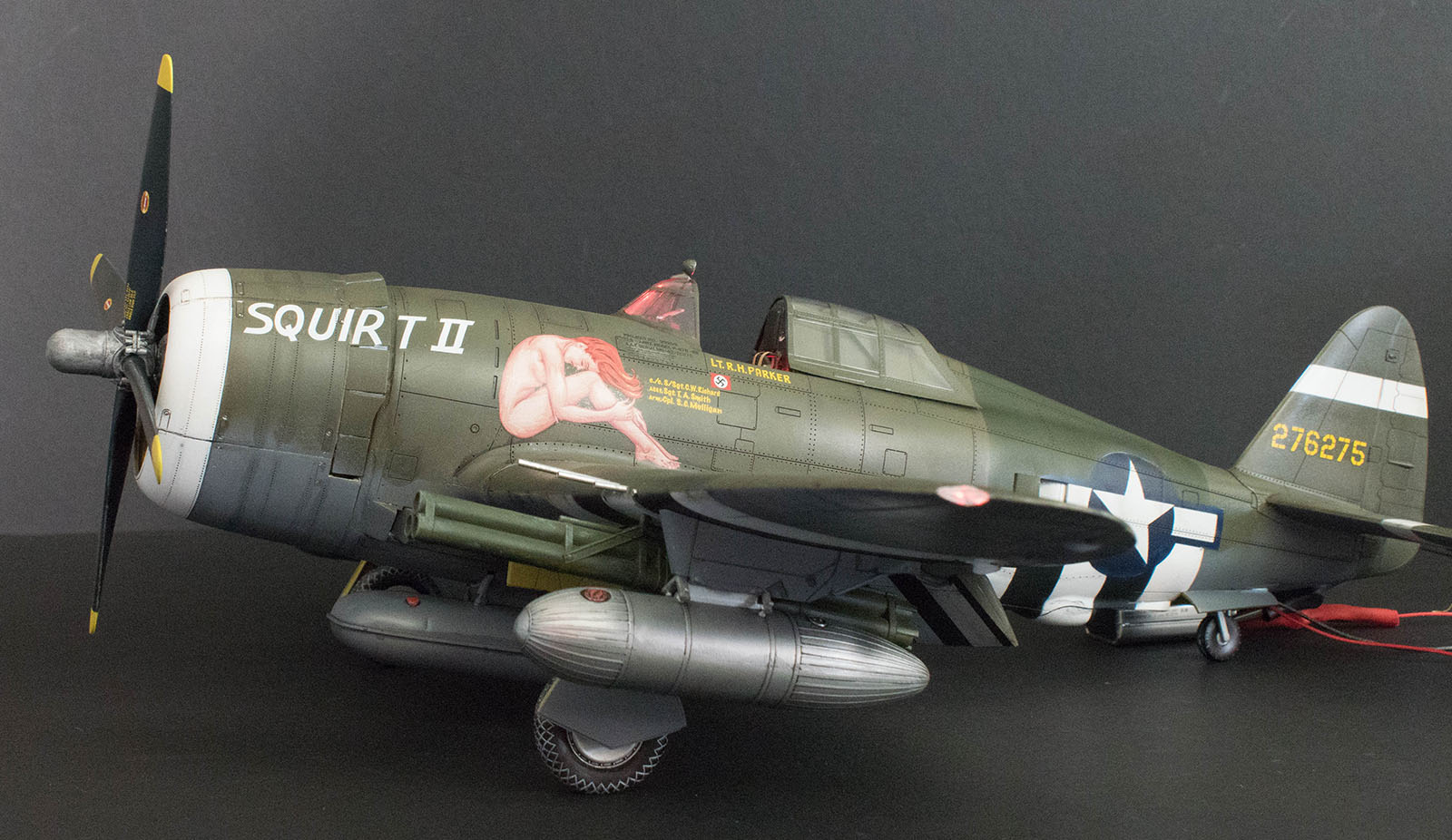 Kinetic 1/24 P-47D Razorback Thunderbolt Build Image