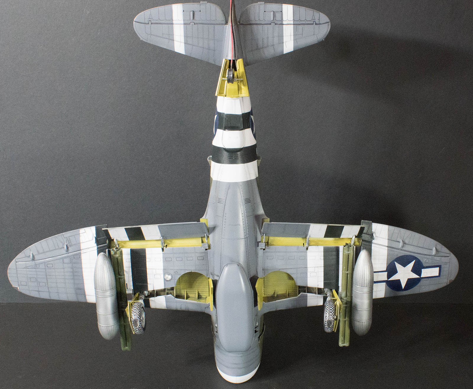 Kinetic 1/24 P-47D Razorback Thunderbolt Build Image