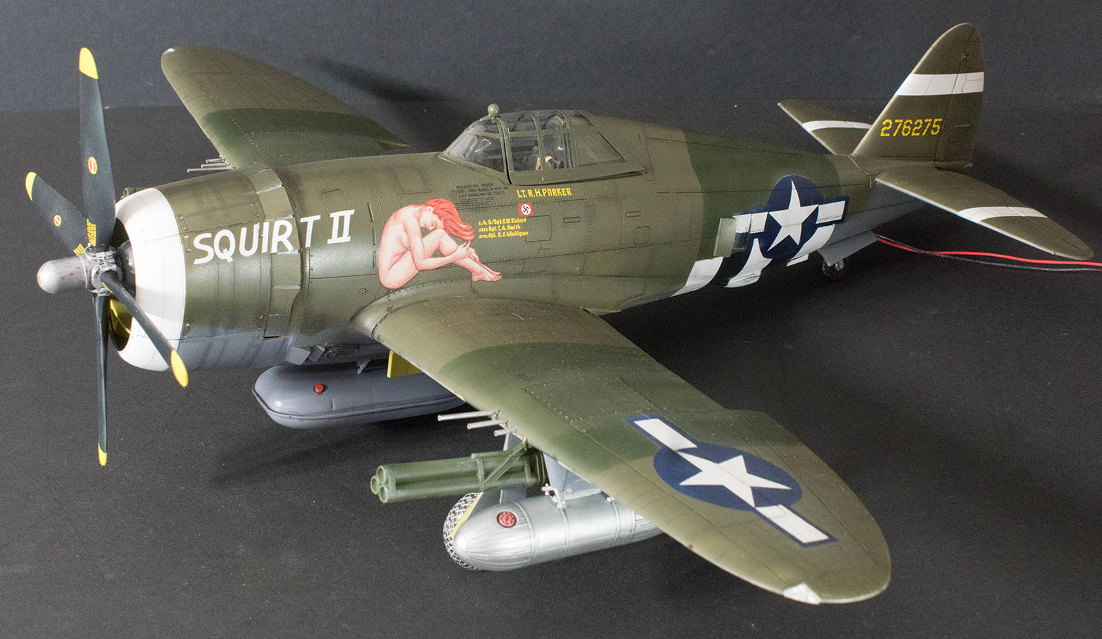 Kinetic 1/24 P-47D Razorback Thunderbolt Build Image