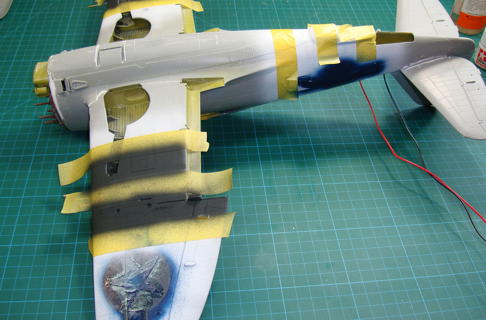 Kinetic 1/24 P-47D Razorback Thunderbolt Build Image