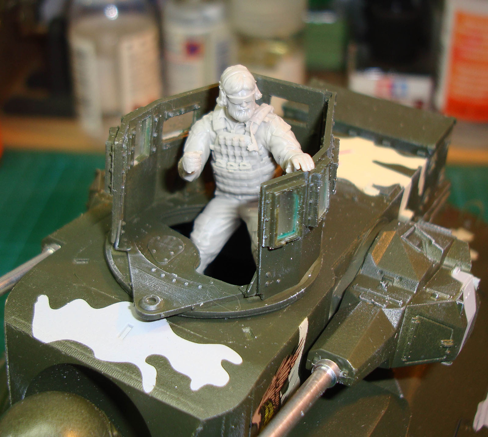 Live Resin 1/35 US MARSOC MSOB GMV-M Turret Gunner Build Review Image 02