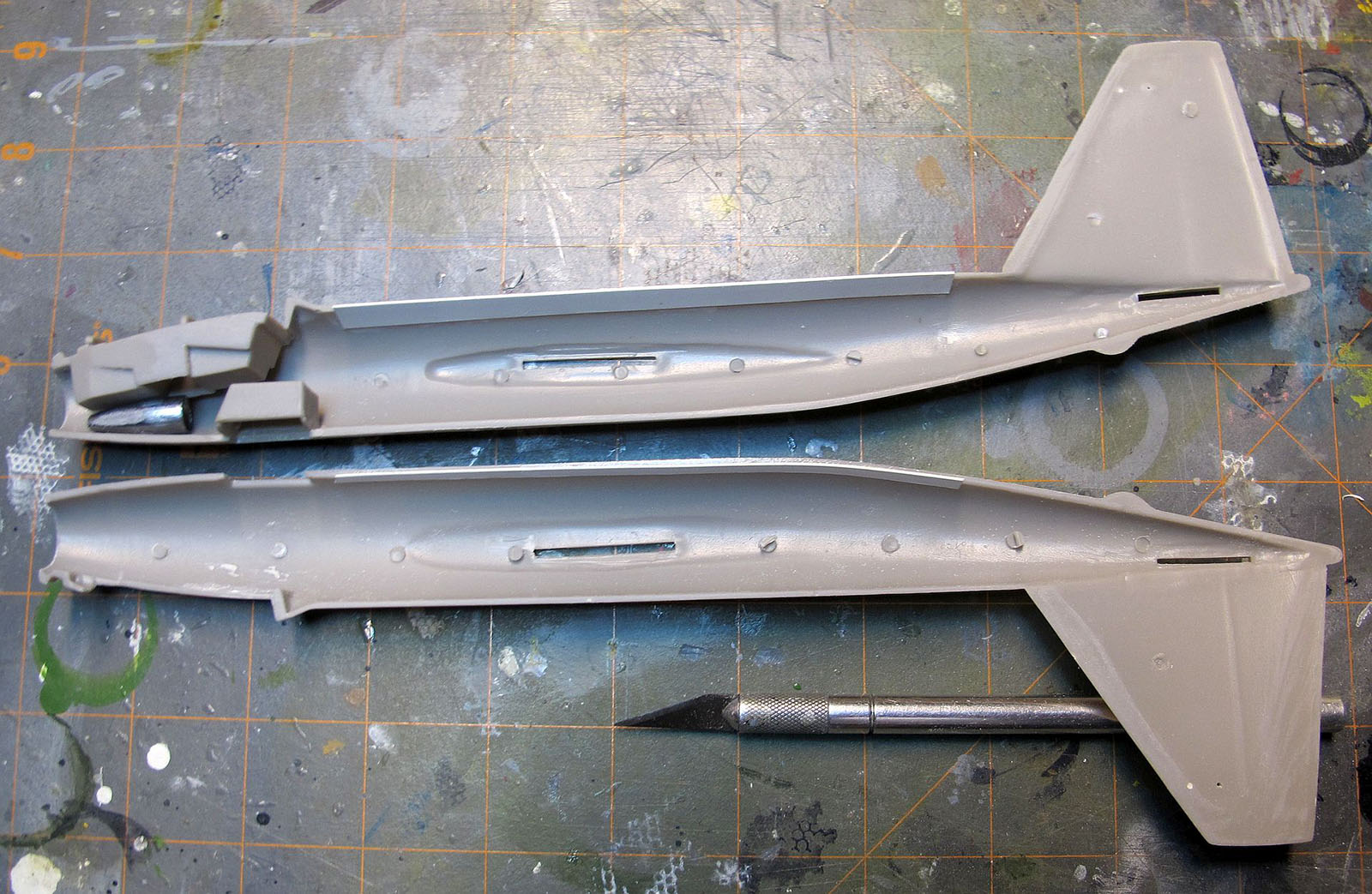 Mach 2 1872 1/72 RB-57F Canberra Build Image 03