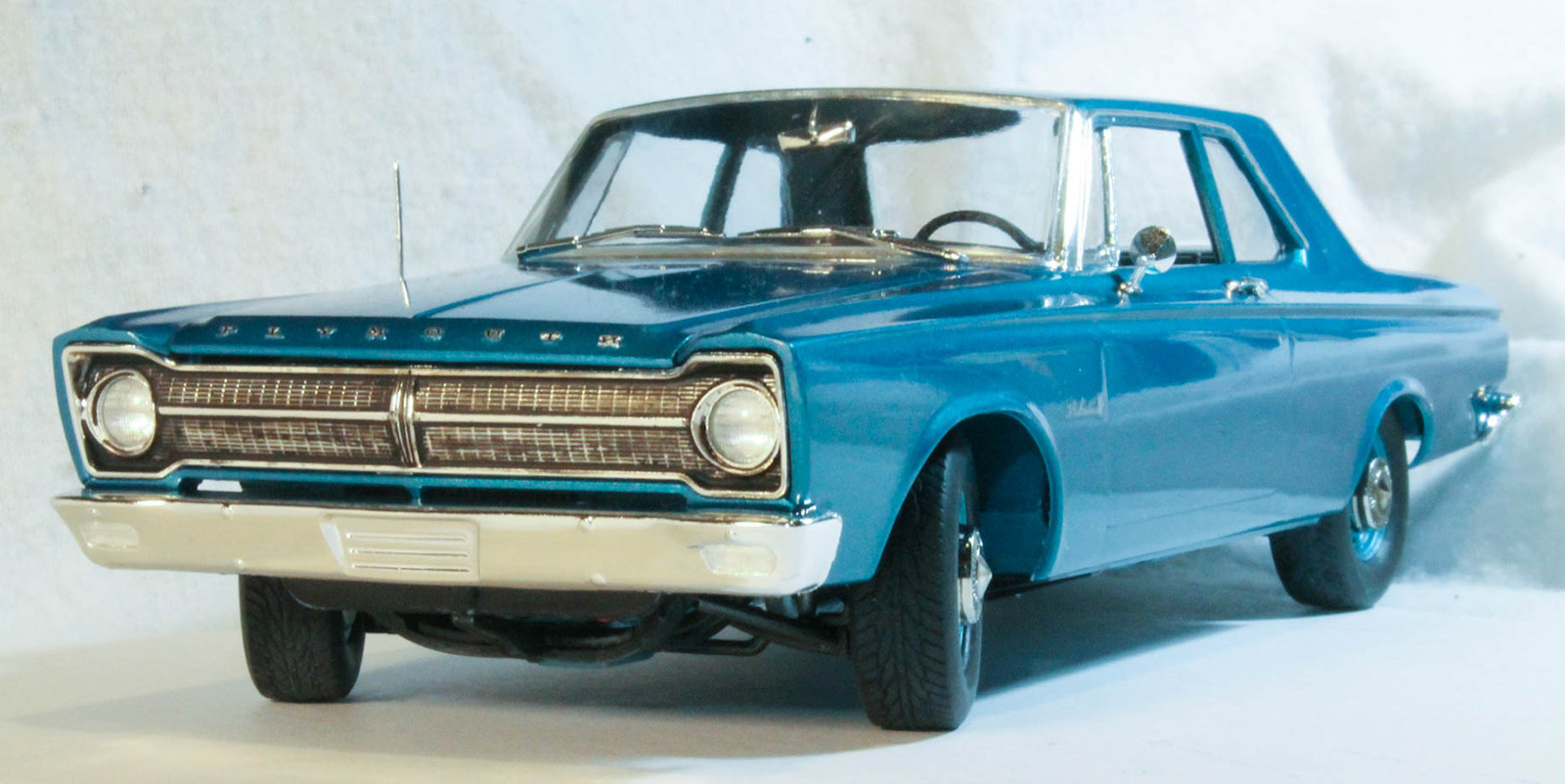 Moebius Models 1218 1/25 1965 Plymouth Belvedere Build Image 16