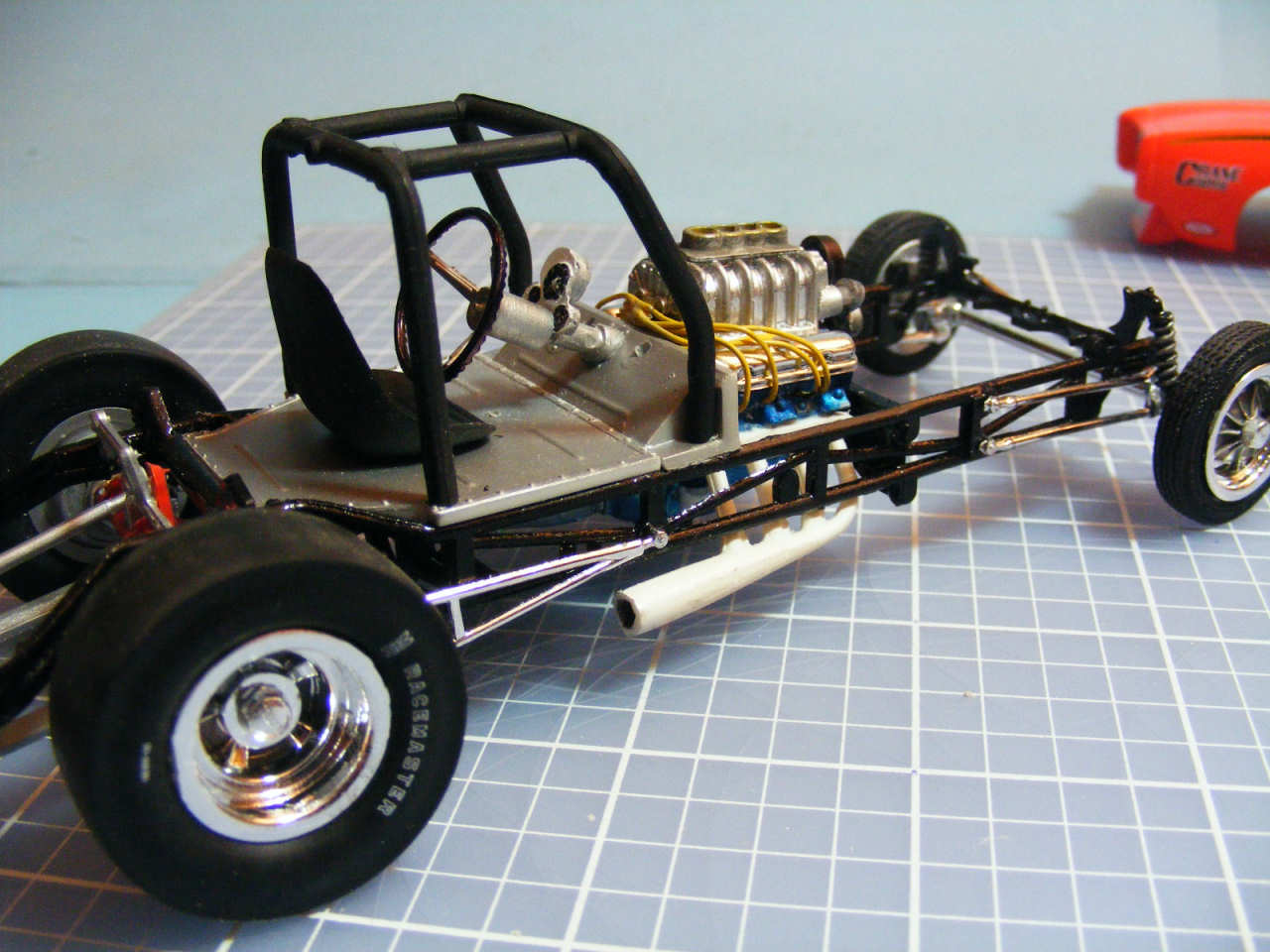 MPC 0784 1/25 Super Judge GTO Funny Car Build Image 06