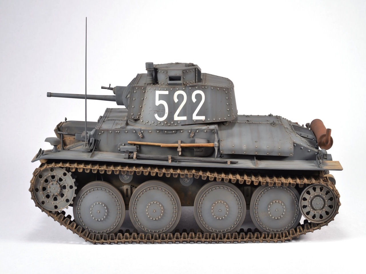 Panda-Hobby 16001 1/16 Pz.Kpfw.38(t) Ausf.E/F Build Review Image 22