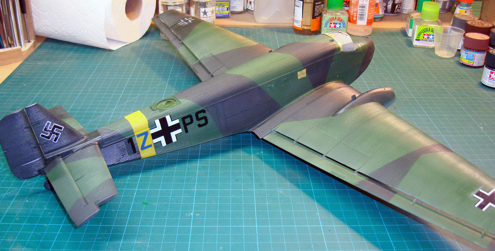 Monogram 1/48 Ju 52/3m Build Review Image