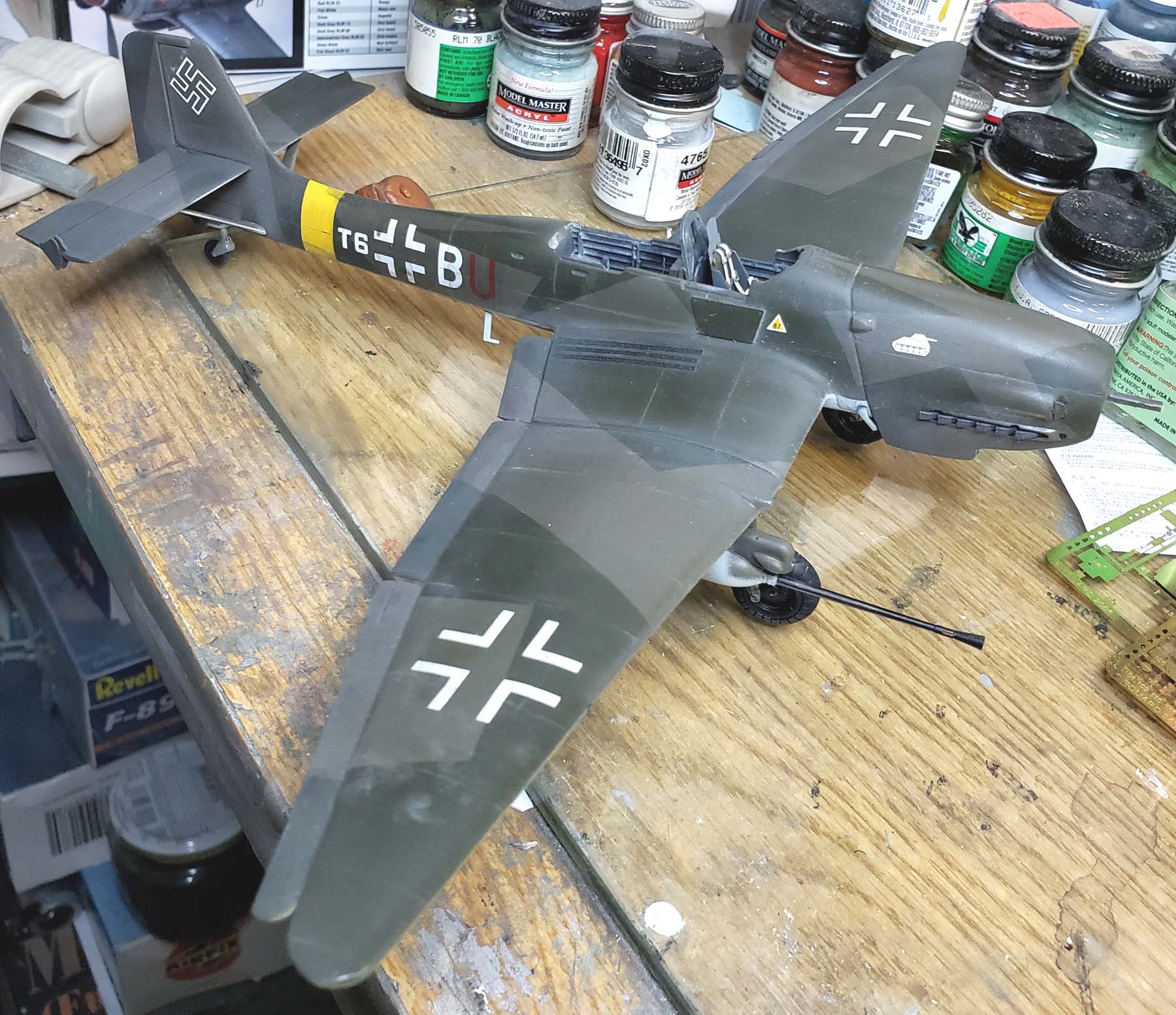 Revell 1/48 Ju 87G-1 Stuka Build Review Image