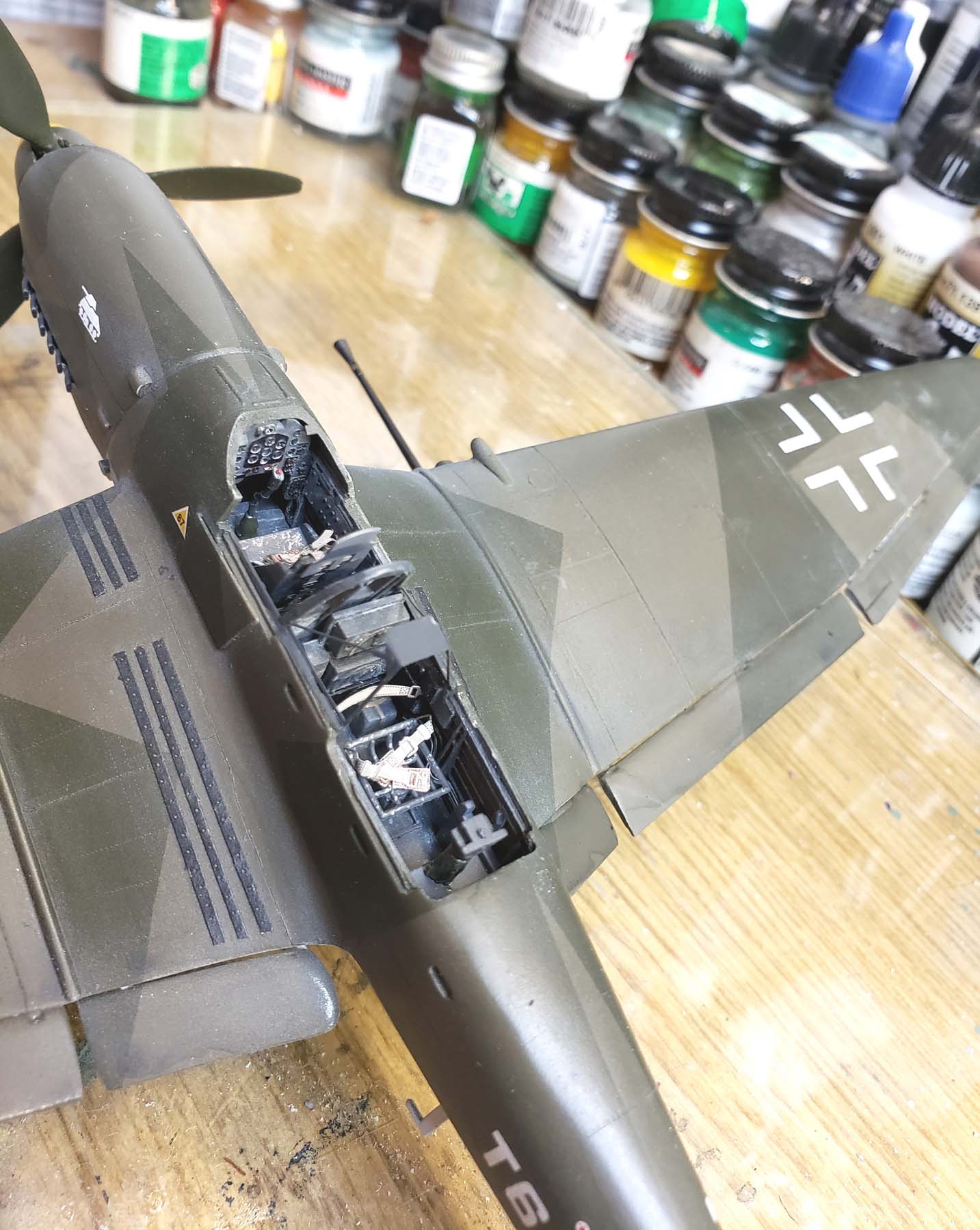 Revell 1/48 Ju 87G-1 Stuka Build Review Image