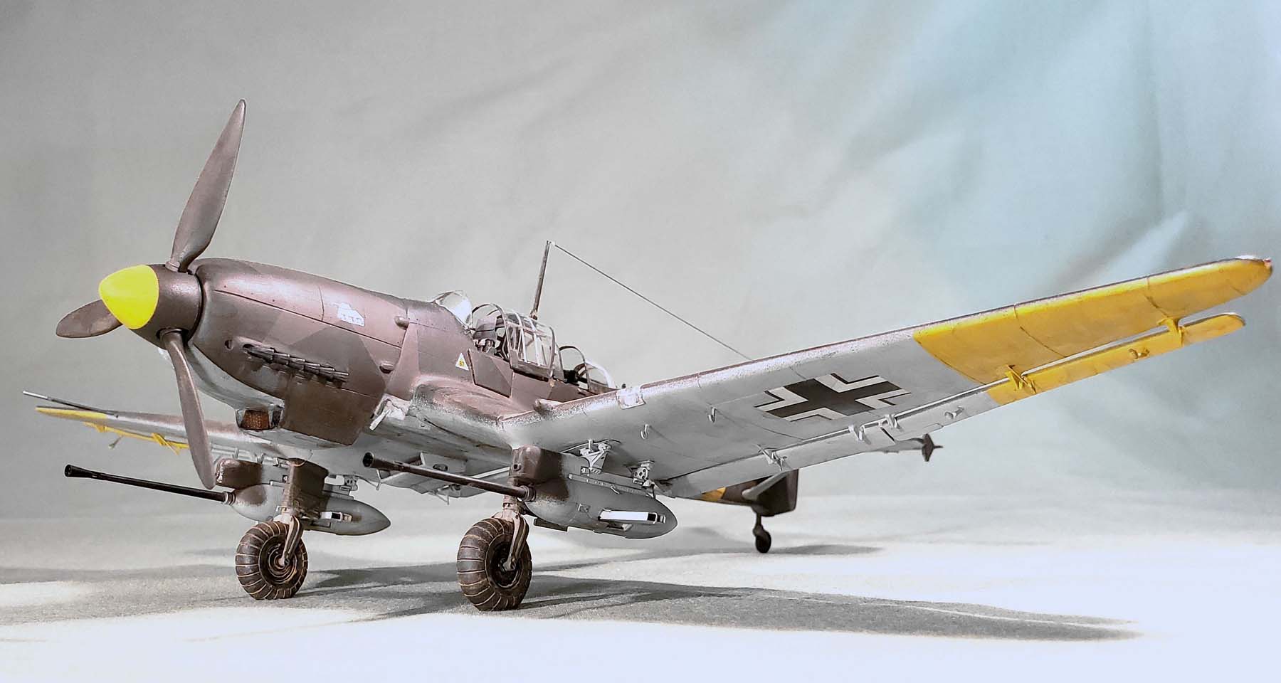 Revell 1/48 Ju 87G-1 Stuka Build Review Image