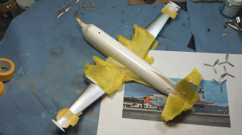 Roden 1/144 C-124C Globemaster II Build