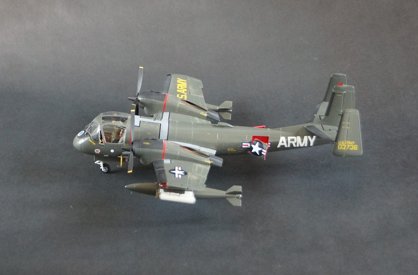 Roden 0406 1/48 OV-1A Mohawk Build Review Image