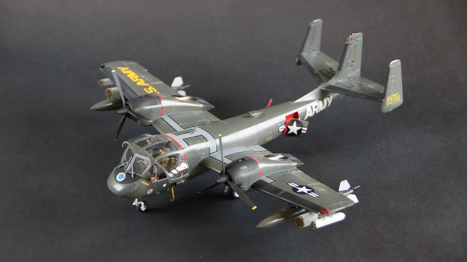 Roden 0406 1/48 OV-1A Mohawk Build Review Image