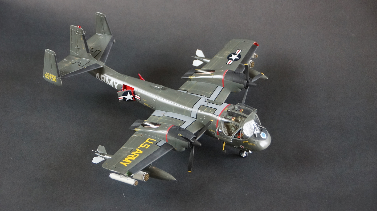 Roden 0406 1/48 OV-1A Mohawk Build Review Image