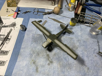 Roden 1/48 O-1 Bird Dog Build