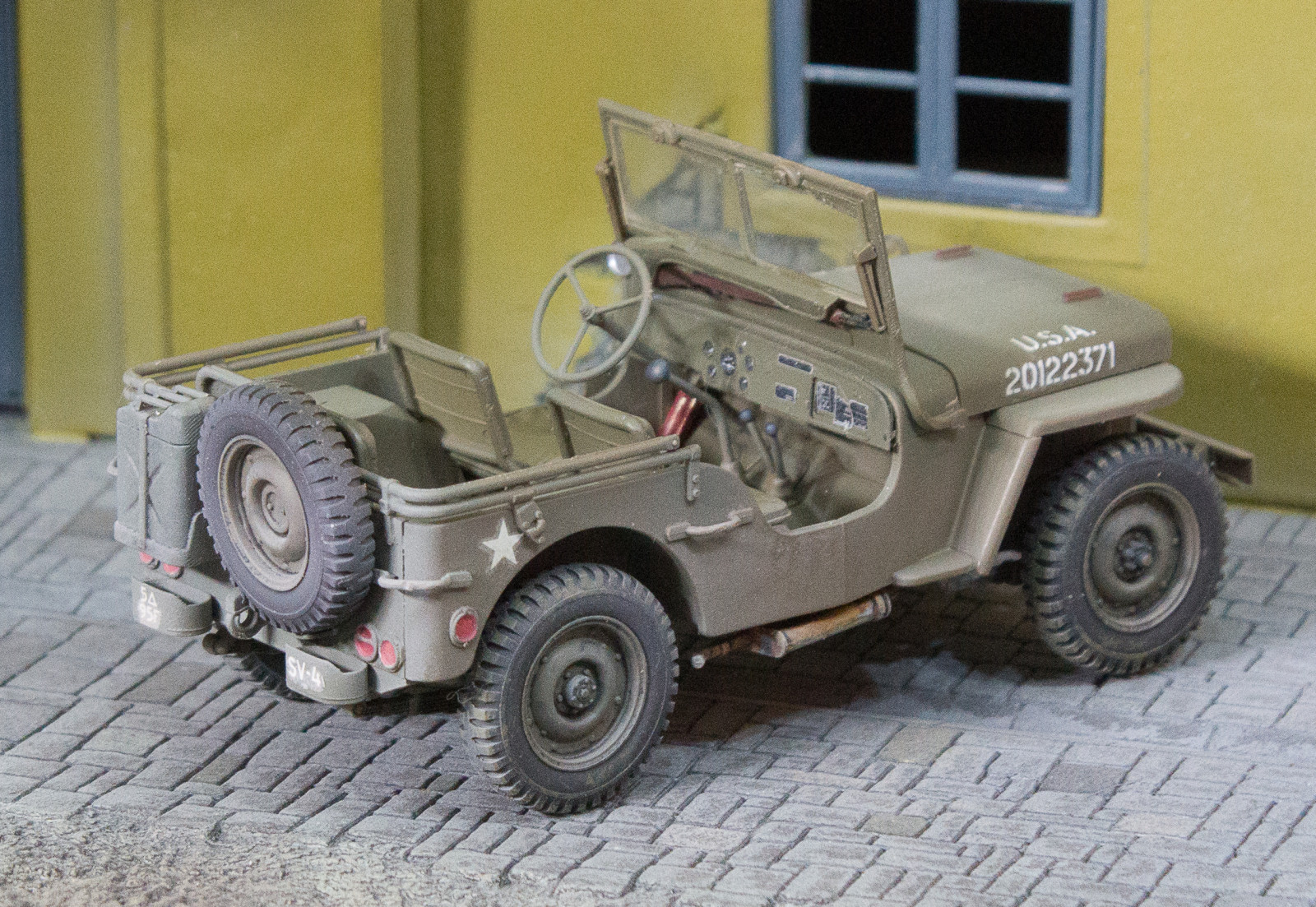 Tamiya 35219 1/35 US Willys MB Jeep Build Review Image