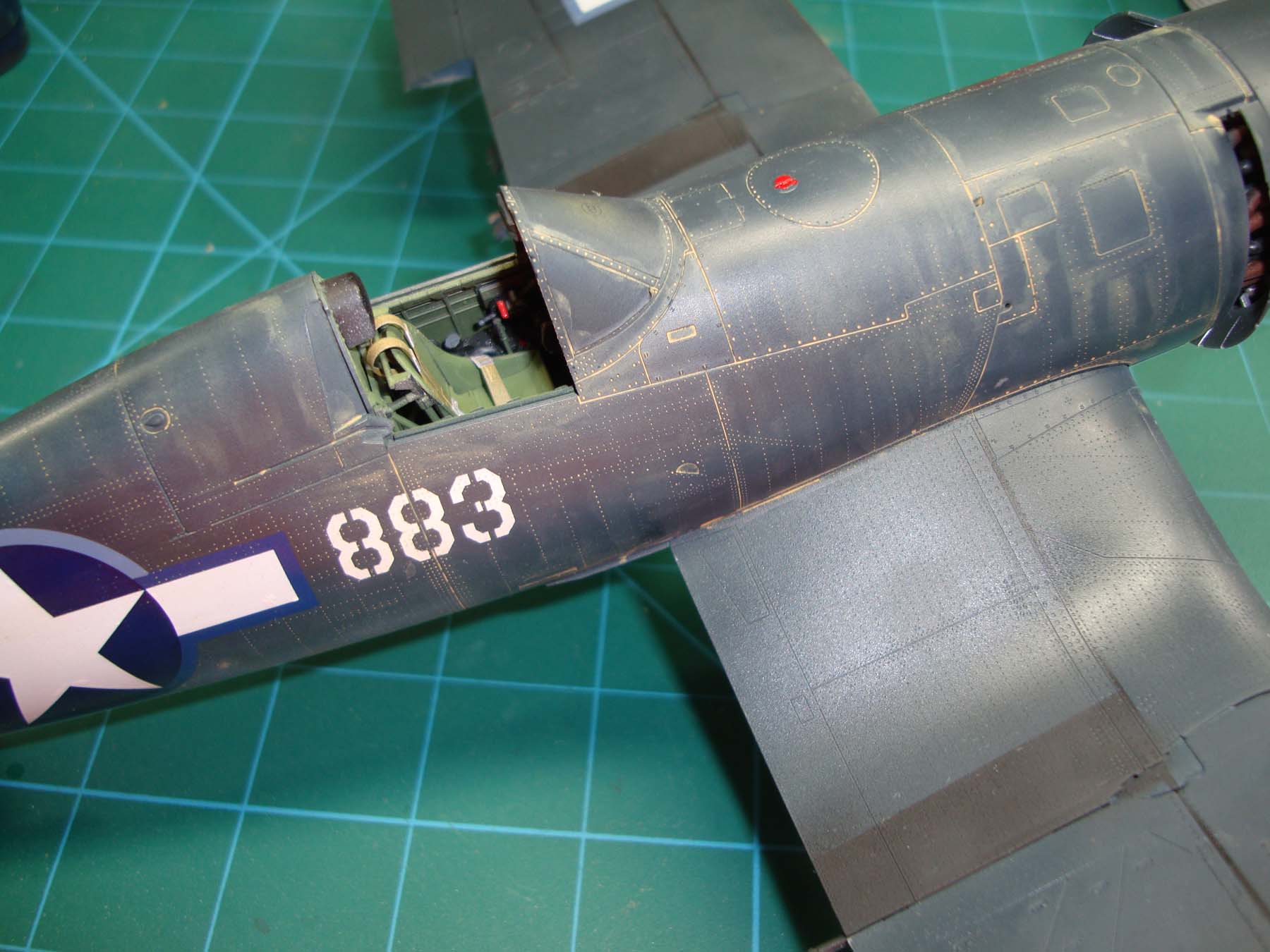 Tamiya 60325 1/32 F4U-1A Corsair Build Review Image