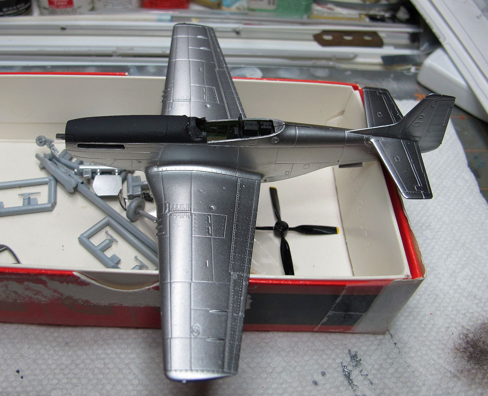 Tamiya 60754 1/72 F-51D Mustang Build Review Image