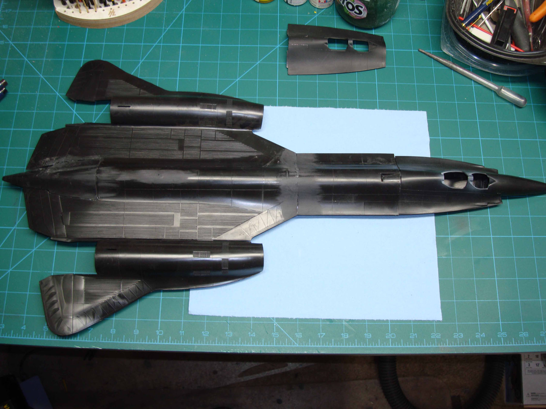 Testors 1/48 SR-71A Blackbird Build Review Image 23