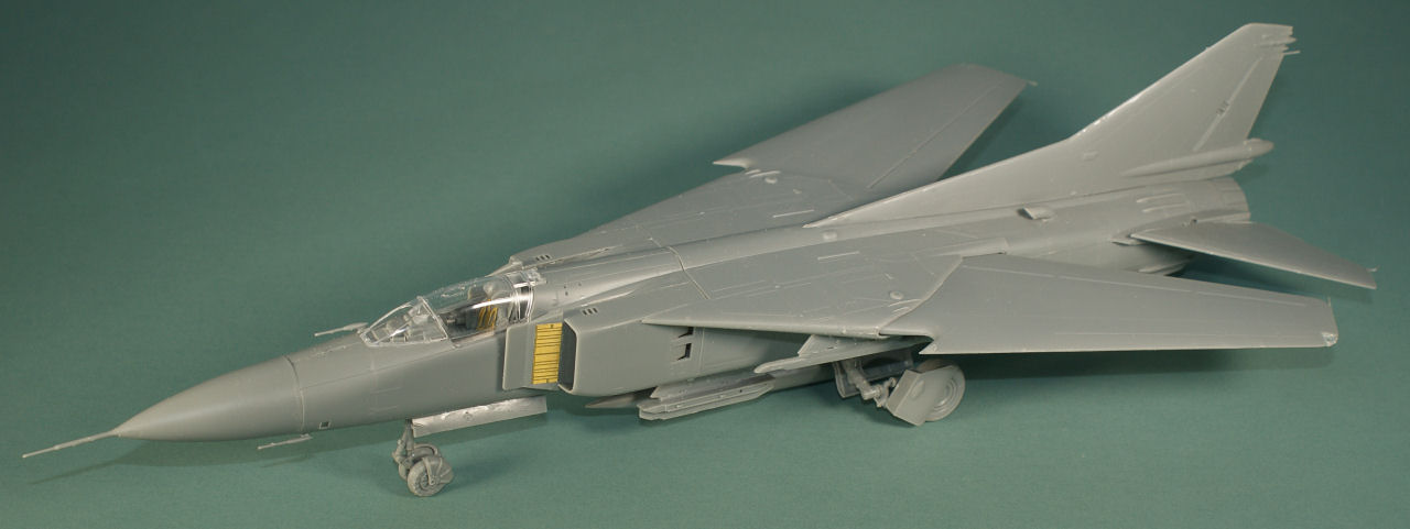 Trumpeter 1/48 MiG-23M Flogger B Quick Build Image