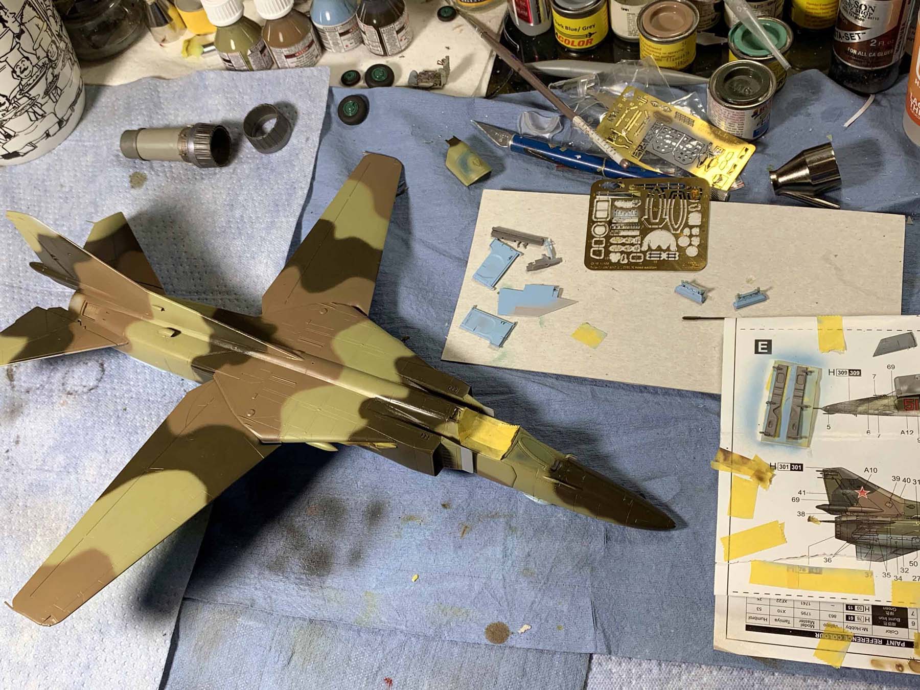 Trumpeter 1/48 MiG-23BN Flogger H Build Image