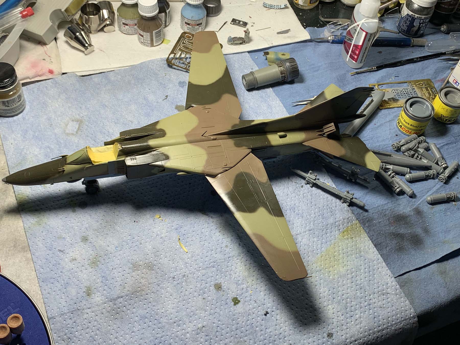 Trumpeter 1/48 MiG-23BN Flogger H Build Image