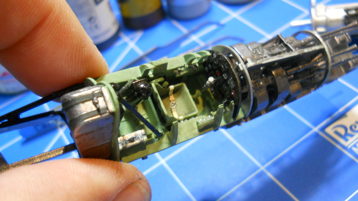 Zoukei-Mura 48001 1/48 J7W1 Shinden Build Image 24