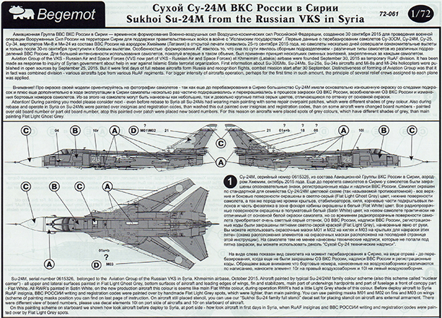 Sukhoi Su-24M Russian VKS in Syria