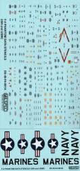 F-4 Phantom USN/USMC Stencils