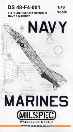 F-4 Phantom USN/USMC Stencils