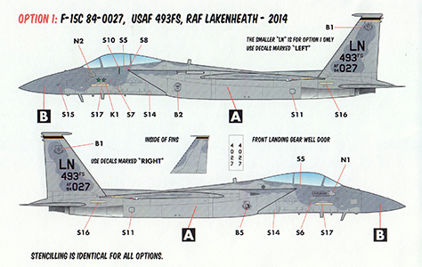 F-15C/D Lakenheath Eagles