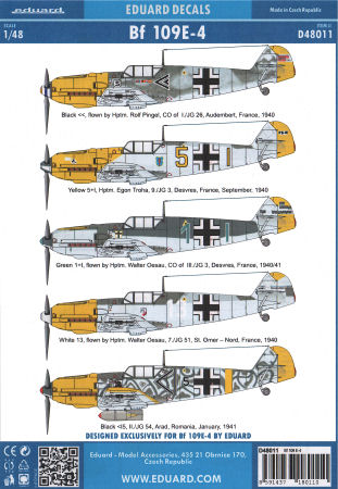 Eduard Decals