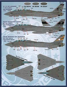 Colors and Markings of US Navy Tomcats Part X