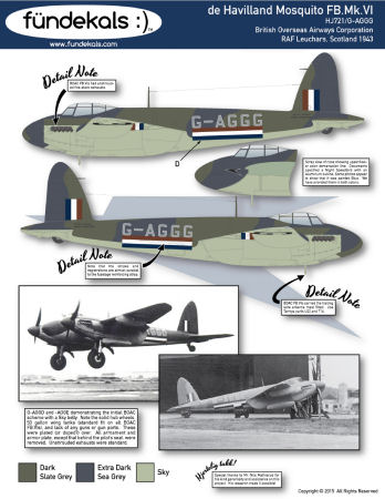 Mosquito FB.VI BOAC