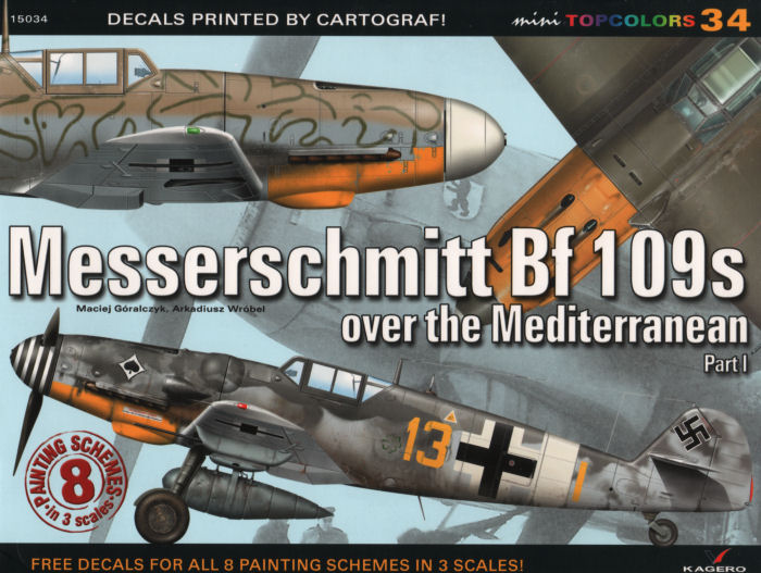 Messerschmitt Bf 109s over the Mediterranean