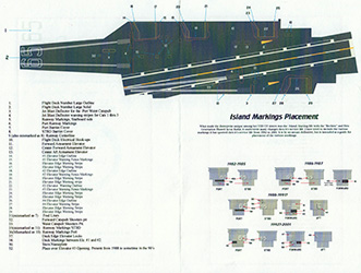 USS Enterprise CVN 65 Markings Decals