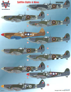 Spitfire Decals