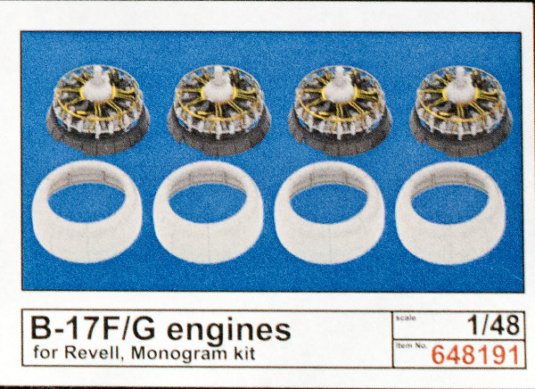 B-17F/G Engines Set