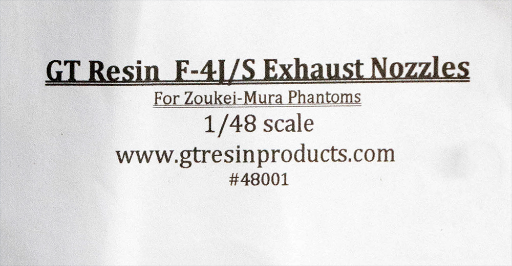 F-4J/S Phantom II Exhaust Nozzles Set