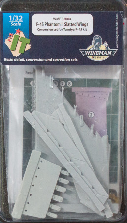 Wingman Models 1/32 F-4S Phantom II Slatted Wings Conversion Set